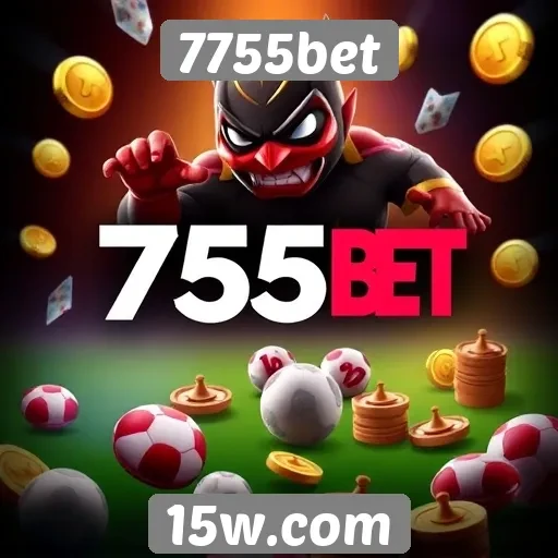 Variedade de jogos disponíveis no 7755bet